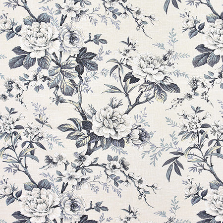 Kind Regards Dove by Carole Designer Fabric Moonstone 55% Linen, 45% Viscose-Soil Repellent S Korea 12,000 Wyzenbeek Double Rubs 24 1/2" V, 27" H 55" - Swanky Fabrics -