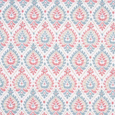 Creative Spirit Coral by Carole Fabric Azalea 100% Cotton Spain Passes 30,000 Double Rubs Wyzenbeek </p><p>Repeat: 13 1/2" V, 6 3/4"H 54" - Fabric Carolina -