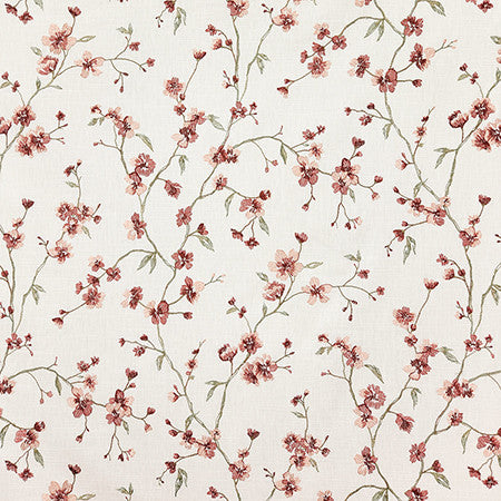 Music Lover Blossom by Carole Fabric Dawn & Dusk Base: 69% Cotton, 31% Polyester. Embr: 100% Rayon India  25 1/4" V, 12 1/2" H HD 50"  - Fabric Carolina -