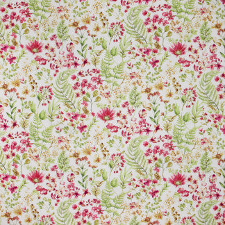 Pretty Perfect Fruit Punch by Carole Fabric Summer Garden 100% Cotton Pakistan Passes 50,000 Double Rubs Wyzenbeek Horizontal: 27" D and Vertical: 25 1/4" V 56" - Fabric Carolina -
