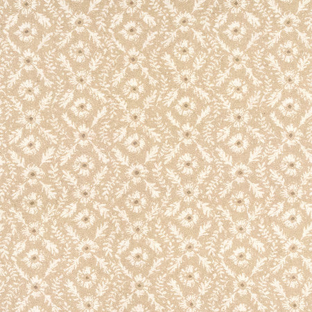 Nature Reserve Sand by Carole Fabric Earthbound 85% Cotton, 15% Linen 45,000 Martindale Circular Rubs 9" V, 4 1/8" H 54" - Fabric Carolina -