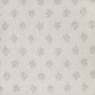 Trinity Knot Dove by Carole Designer Fabric Natural Envy 95% Polyester, 5% Linen China N/A </p><p>Repeat: 11 3/4" V, 8" H 52" - Swanky Fabrics -