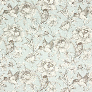 Hidden Bird Vapor by Carole Fabric