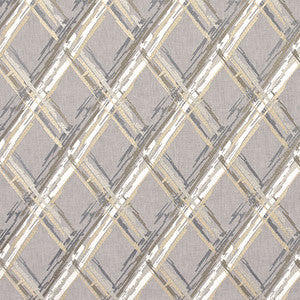 Broken Diamonds Ashen by Carole Fabric