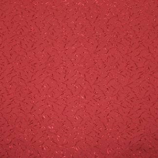 Frivolous Garnet by Carole Fabric Roasted Pepper 100% Polyester Turkey NOT TESTED Horizontal: 4 3/4" and Vertical: 4 3/4" V 54" - Fabric Carolina -