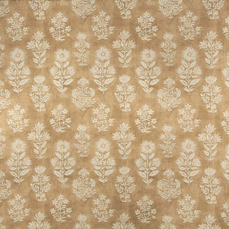 Place Of Honor Sand by Carole Designer Fabric Neutral Ground 50% Cotton, 35% Viscose, 15% Linen India 19" V, 18" H 54"" - Swanky Fabrics -
