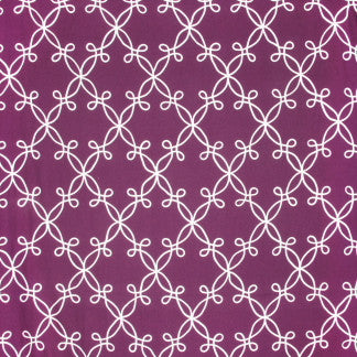 Precise Aubergine by Carole Fabric Mulberry Sangria 60% Polyester, 30% Cotton, 10% Linen India N/A Horizontal: 8 1/2" and Vertical: 11 1/2" V 52" - Fabric Carolina -