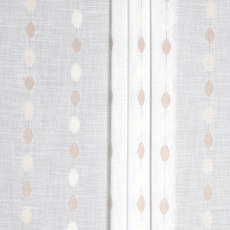 Stunning Sight Linen by Carole Fabric Sheer Impressions 100% Polyester N/A 1 3/4" V, 6 3/8" H 118" - Fabric Carolina -
