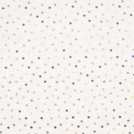 Connect The Dots Mineral by Carole Fabric Spearmint 88% Polyester, 7% Rayon, 5% Linen China  11 3/4" V, 9" H 54"  - Fabric Carolina -