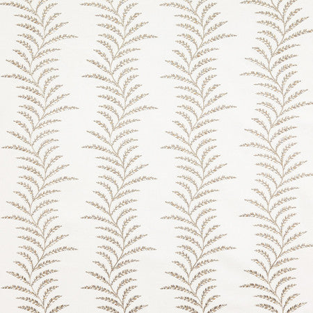 Bayside Bistro Grain by Carole Fabric Oasis Base: 100% Cotton Embr: 84% Cotton, 16% Viscose India  7 7/8" V, 8 5/8" H 51"  - Fabric Carolina -