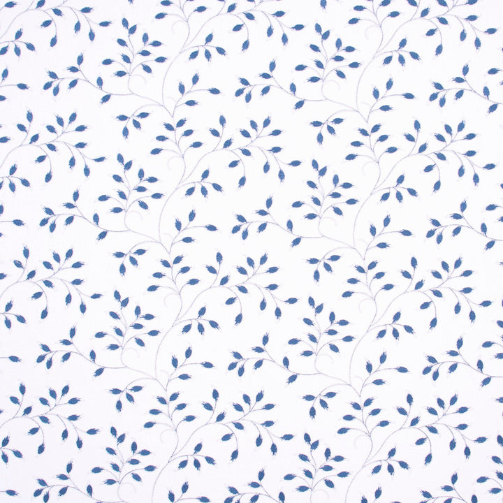 To Sit Still Sapphire by Carole Fabric Bluebird 52% Cotton, 48% Polyester India Passes 30,000 Double Rubs Wyzenbeek Horizontal: 13 and Vertical: 9.25 52.25 - Fabric Carolina -