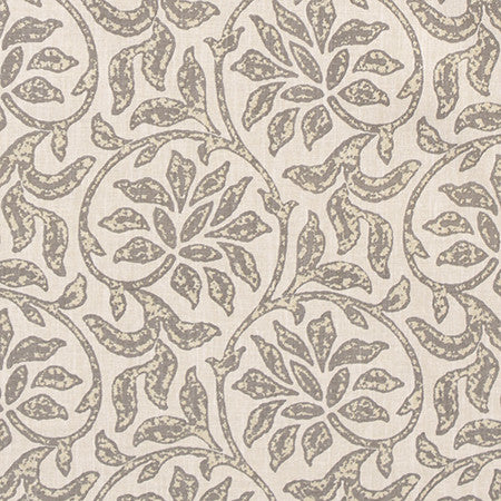 Caswell Bay Beige by Carole Fabric Harvest 70% Cotton, 25% Polyester, 5% Linen India N/A 10 1/2" V, 10 3/4" H 54"  - Fabric Carolina -