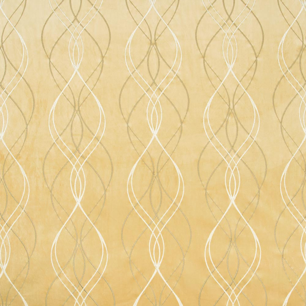 Greatest Luxury Golden by Carole Designer Fabric Winner'S Circle 100% Polyester China Passes 92,000 Double Rubs Wyzenbeek Horizontal: 1775 and Vertical: 155 57 - Swanky Fabrics -