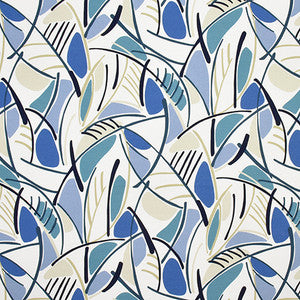 Modern Mania Cobalt by Carole Fabric