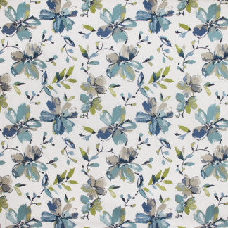 Ideal Scenery Ocean by Carole Fabric Emerald Ocean 73% Polyester, 27% Cotton India N/A 18 7/8" V, 17" H 51"  - Fabric Carolina -