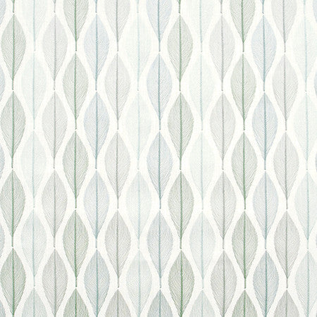 Leaf It Be Foam by Carole Designer Fabric Modern Edge 83% Polyester, 11% Cotton, 6% Linen India 40,000 Wyzenbeek Double Rubs Horizontal: 13 3/4" D and Vertical: 6 1/4" V 52" - Swanky Fabrics -