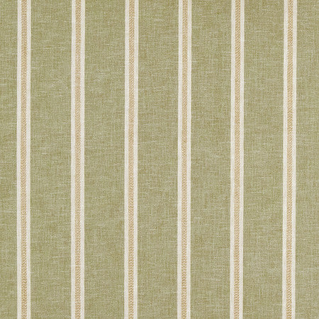 Accurate Time Moss by Carole Designer Fabric Serene Green 45% Polyester, 44% Cotton, 8% Viscose, 3% Linen 3,000 Wyzenbeek Double Rubs 2 7/8" 54" - Swanky Fabrics -