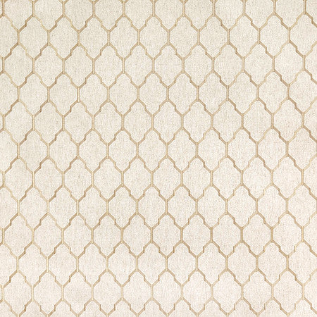 Identify Sisal by Carole Designer Fabric Shape Shifter Base: 68% Poly, 21% Linen, 11% Cotton Embr: 100% Viscose India 6 1/4" V, 3 3/8" H 53" - Swanky Fabrics -