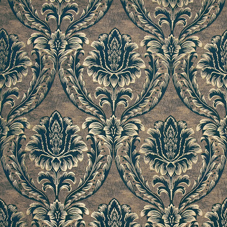 Place Among Peacock by Carole Fabric Wellington 100% Polyester CHINA N/A 21 1/2" V, 14" H 55"  - Fabric Carolina -