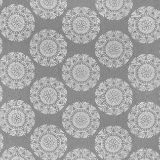 Meant To Be Pewter by Carole Fabric Weathered Neutrals 38% Polyester, 38% Cotton, 24% Viscose India N/A </p><p>Repeat: 12 1/2" V, 17" H 52" - Fabric Carolina -