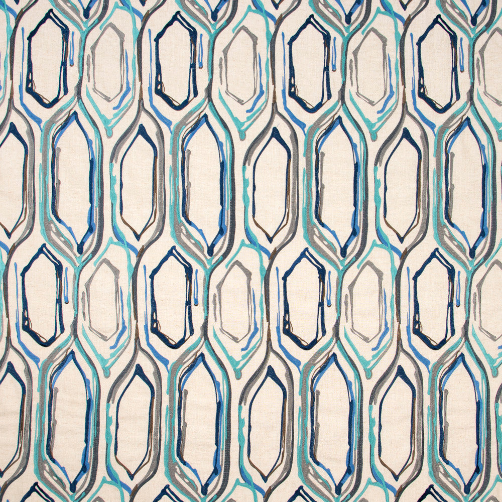 Flowing River Marine by Carole Fabric Haven 85% Polyester, 15% Linen China N/A Horizontal: 10375 and Vertical: 18625 52 - Fabric Carolina -