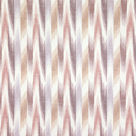 Gung Ho Lavender by Carole Fabric Hidden Treasure 36% Polyester, 26% Cotton, 22% Viscose, 16% Linen China  13 3/4" V, 9 1/8" H 55"  - Fabric Carolina -