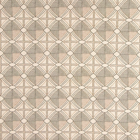Lantana Walnut by Carole Designer Fabric Earthbound 55% Linen, 45% Cotton 50,000 Wyzenbeek Double Rubs 3 3/8" V, 3 3/8" H 54" - Swanky Fabrics -