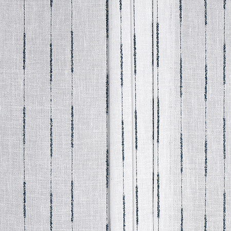 Floating Free Surf Blue by Carole Fabric Sheer Impressions 100% Polyester N/A 5" V, 15" H 121" - Fabric Carolina -