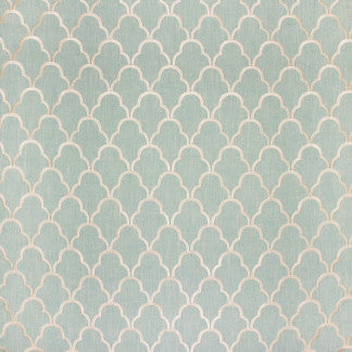 Cloud Nine Spa by Carole Designer Fabric Reflection Pool 50% Polyester, 35% Viscose, 15% Linen China N/A </p><p>Repeat: 5 1/2" V, 4 1/2" H 50" - Swanky Fabrics -