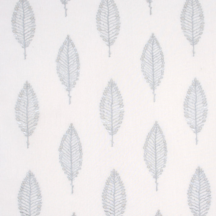 Garden Wall Silver by Carole Fabric For The Window 50% Linen, 30% Viscose, 20% Polyester China N/A Horizontal: 1075 and Vertical: 115 52 - Fabric Carolina -