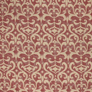 Family Heirloom Brick by Carole Fabric Mulberry Sangria 65% Polyester, 35% Viscose Turkey N/A </p><p>Repeat: 16 1/2" V, 11 1/8" H 55" - Fabric Carolina -