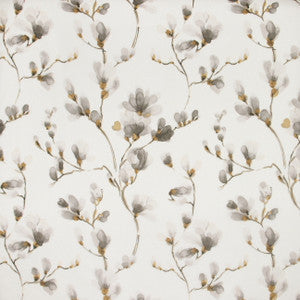 Blooming Buds Cinder by Carole Fabric