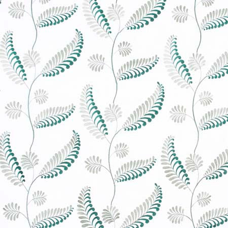 Easy Breezy Spearmint by Carole Designer Fabric Pink Jade 85% Polyester, 15% Linen India N/A Horizontal: 25" D and Vertical: 15 1/4" V 50.75" - Swanky Fabrics -