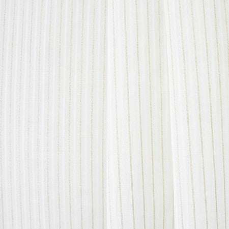 For Greatness White Wash by Carole Fabric Sheer Luxury 100% Polyester TURKEY  1" V 118"  - Fabric Carolina -