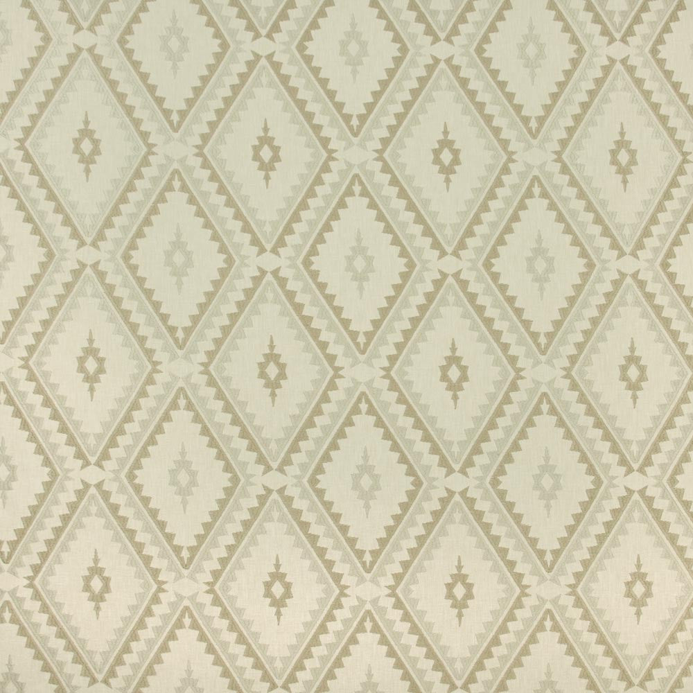Together Again Jute by Carole Designer Fabric Coconut Cream 52% Cotton, 48% Polyester India N/A Horizontal: 1025 and Vertical: 125 52 - Swanky Fabrics -