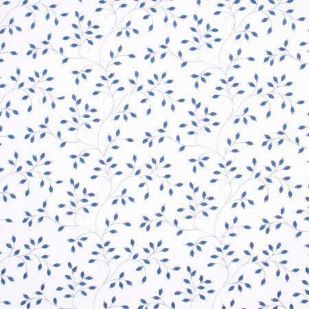 To Sit Still Sapphire by Carole Designer Fabric Bluebird 52% Cotton, 48% Polyester India Passes 30,000 Double Rubs Wyzenbeek 9 1/4" V, 13" H 52.25" - Swanky Fabrics -