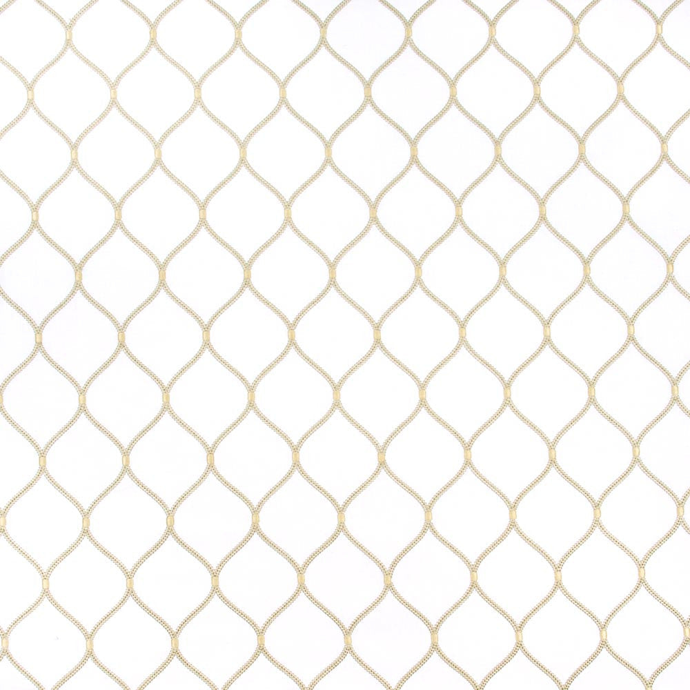 You Got Me White by Carole Designer Fabric Coconut Cream 70% Cotton, 25% Polyester, 5% Linen India Passes 50,000 Double Rubs Wyzenbeek Horizontal: 425 and Vertical: 625 52 - Swanky Fabrics -