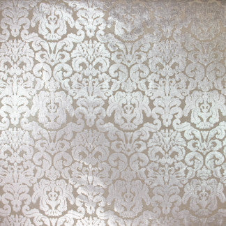 Cut Velvet Shimmer by Carole Fabric Sandalwood 100% Polyester India N/A Horizontal: 14 1/4" and Vertical: 15 3/4" V 55" - Fabric Carolina -