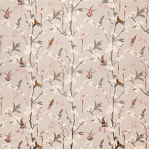Hummingbird Gathering Autumn by Carole Fabric