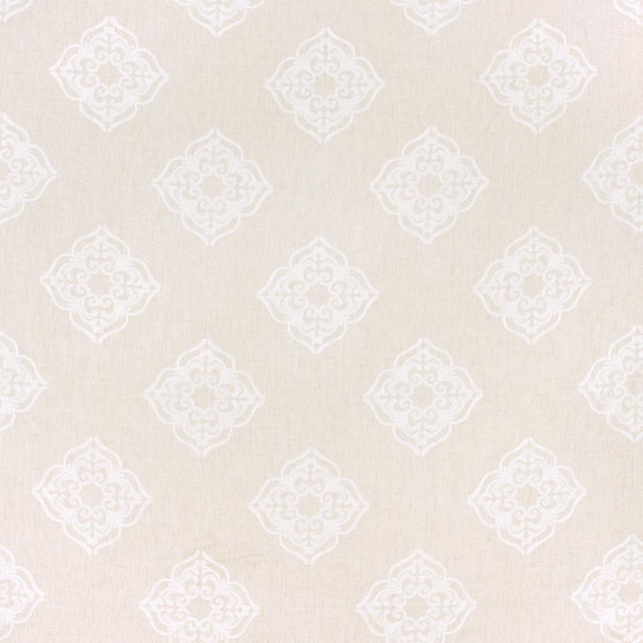 Parlor Games White by Carole Fabric Coconut Cream 95% Polyester, 5% Linen China N/A Horizontal: 1175 and Vertical: 1175 54 - Fabric Carolina -