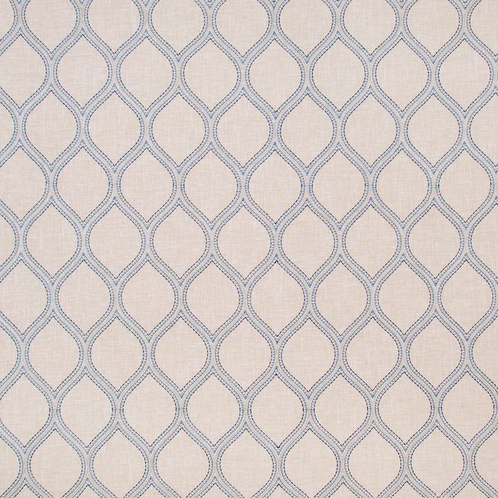 Hour Glass Royal by Carole Fabric Blue Forest 70% Cotton, 25% Polyester, 5% Linen India Passes 50,000 Double Rubs Wyzenbeek Horizontal: 425 and Vertical: 75 52 - Fabric Carolina -