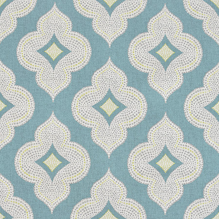 Norden Ridge Verdigris by Carole Fabric Jade 100% Cotton-Soil Repellent Usa 50,000 Wyzenbeek Double Rubs 13 1/4" V, 13 1/4" H HD 56.5"  - Fabric Carolina -