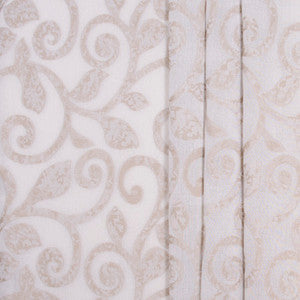 Scroll Away Natural by Carole Fabric