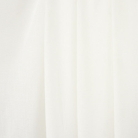 Middle Coast Snow by Carole Designer Fabric Sheer Clarity,Sheer Clarity II,Sheer Basics III 100% Polyester Turkey N/A NONE 130" - Swanky Fabrics -