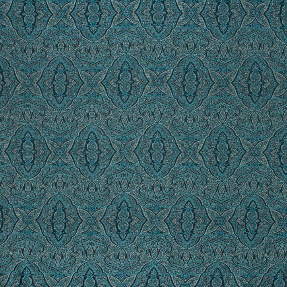 Power Play Teal by Carole Fabric Night Sky 52% Rayon, 48% Polyester USA Passes 30,000 Double Rubs Wyzenbeek Horizontal: 9375 and Vertical: 19375 54 - Fabric Carolina -