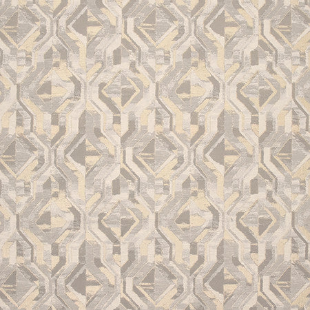 Have At It Silver by Carole Fabric State Of The Art 90% Polyester, 10% Viscose INDIA N/A 14" V, 18" H 54"  - Fabric Carolina -