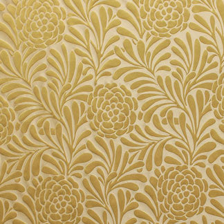 Producer Maize by Carole Fabric Opening Act 66% POLYESTER, 19% LINEN, 15% COTTON INDIA Passes 12,000 Double Rubs Wyzenbeek </p><p>Repeat: 13"V, 9"H 54" - Fabric Carolina -