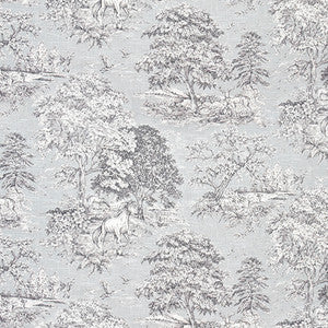 Wild Horses Dove by Carole Fabric