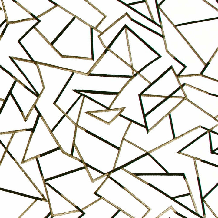 Shattered Glass Ebony by Carole Designer Fabric Modern Edge 100% Polyester India N/A Horizontal: 25.375 and Vertical: 15.375 50.75 - Swanky Fabrics -