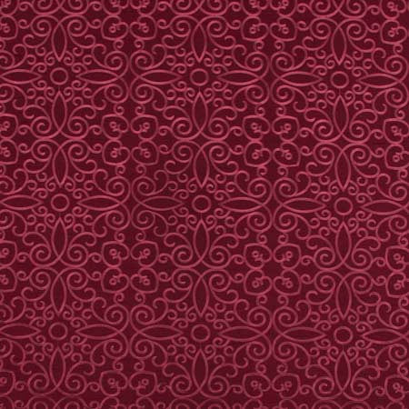 Hidden Hearts Maroon by Carole Designer Fabric Red Sea 100% Polyester India N/A </p><p>Repeat: 9 1/2" V, 10 1/4" H 51.5" - Swanky Fabrics -